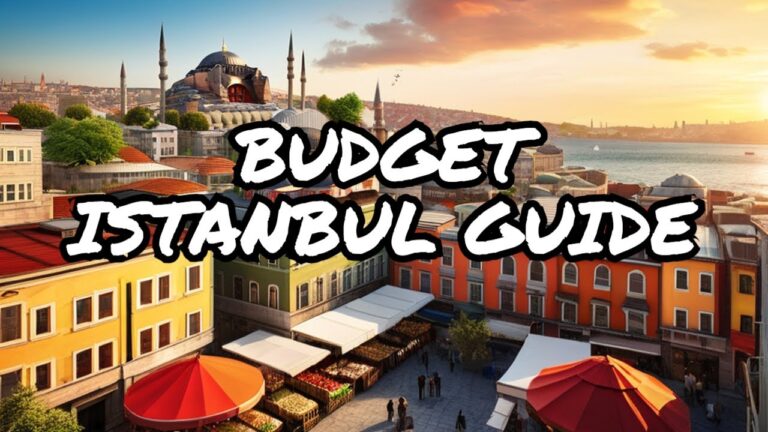 “Exploring Istanbul on a Budget: A Minimalist’s Guide (2024)”