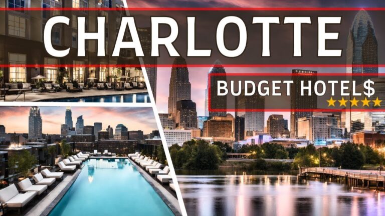 Top 10 Best Budget-Friendly Hotels in Charlotte NC  | Affordable Options for 2024