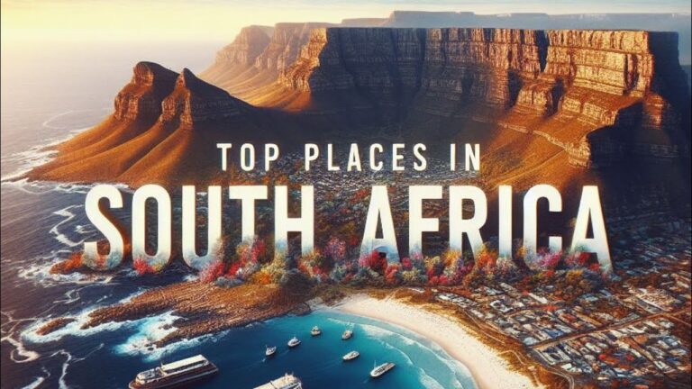 Places in South Africa you can’t miss – Travel Guide