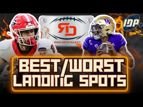 NFL Rookie Roundup: Post-Draft Reviews & Reactions | Ride Or Dynasty