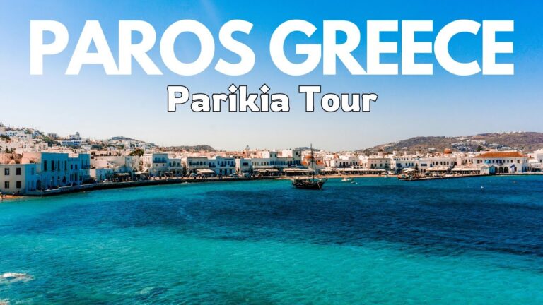 Paros Greece! Parikia! Walking Tour! Parikia Paros! Parikia Greece! Paros