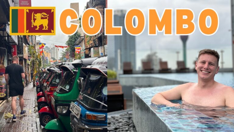 1ST train to Colombo & BEST rooftop hotel? 🇱🇰