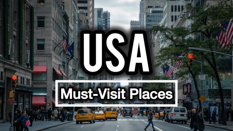 Top Must-Visit Places in the USA: Iconic & Unique Spots