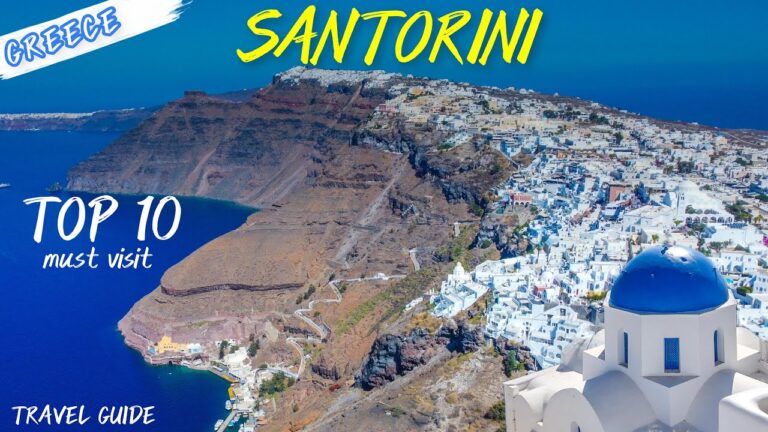 Santorini Greece Travel Guide 10 Must Visit Places 4K