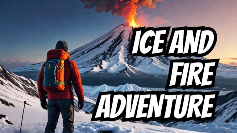 Iceland Volcano Winter Wonderland: An Epic Adventure Through Ice and Fire