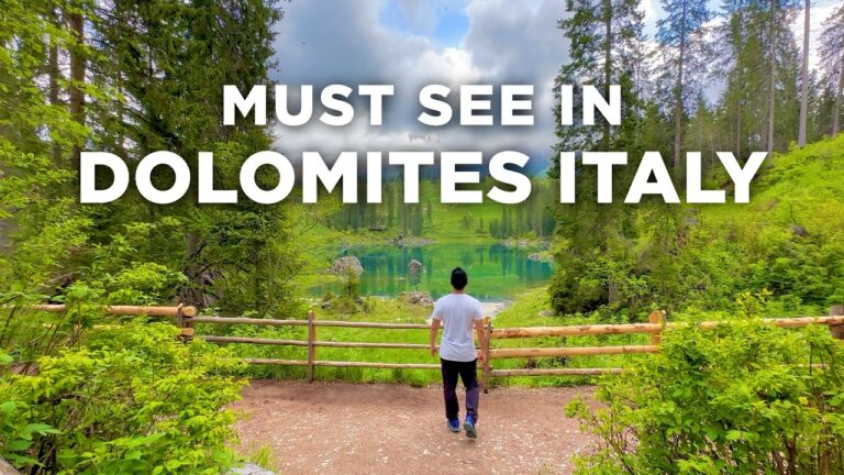 The Best Must See & Do in Dolomites Italy Travel Guide @tommytravelz