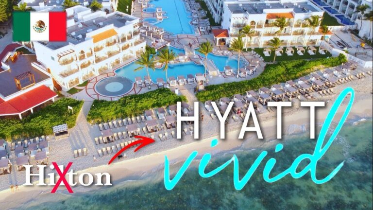Hyatt Vivid Playa del Carmen Mexico All Inclusive Adults Only (ex Hilton) Full Review