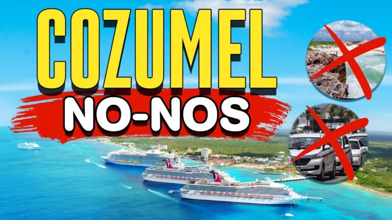 Cozumel 2025: Avoid These Tourist Traps! (Local Insider Guide)